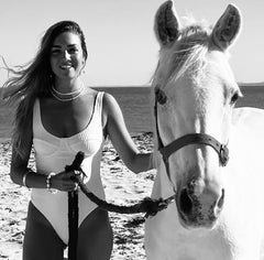 Lorenna with Sunflower the Horse