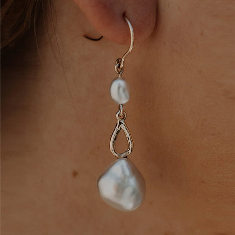 Baroque Pearl Earrings