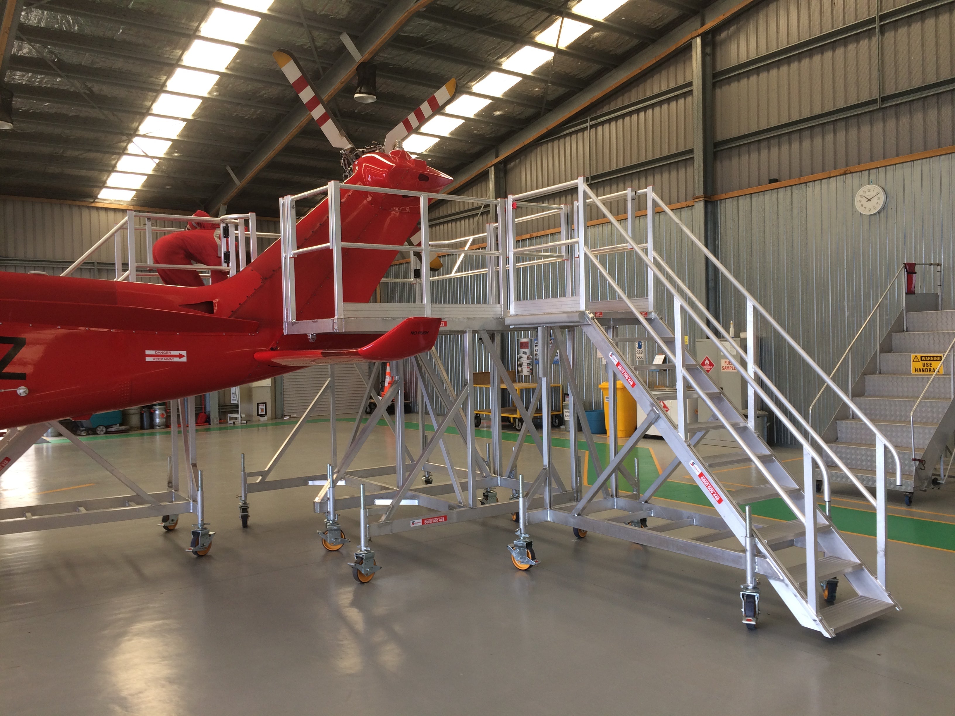 Aviation Platform for Helicopter