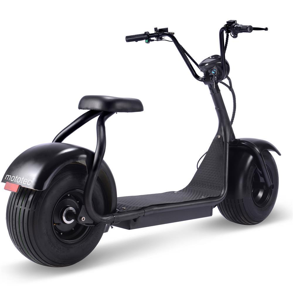 Mototec Fatboy 500w Fat Tire Electric Powered Scooter Ridetique