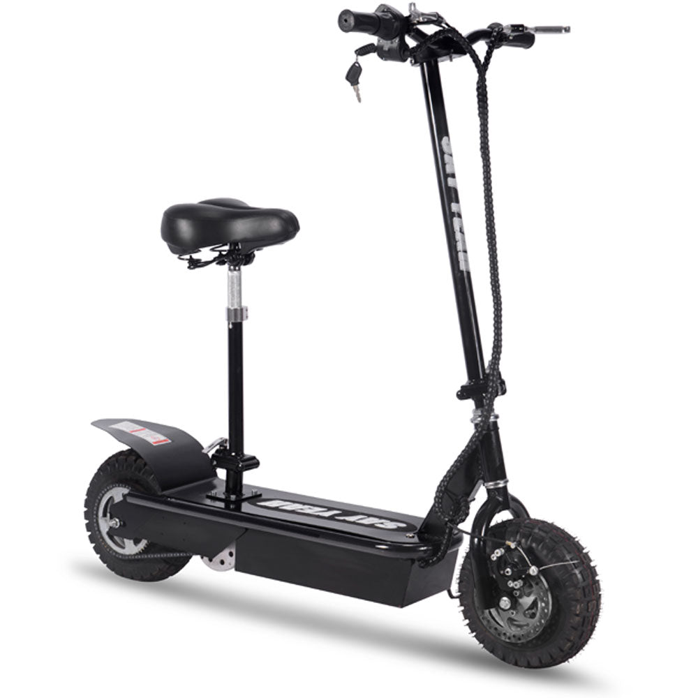 Say Yeah 800w 36v Folding Electric Scooter in Black – Ridetique