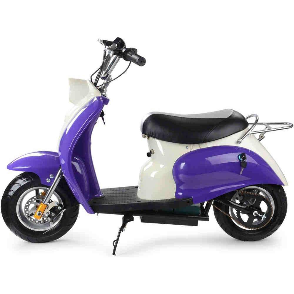 purple scooter