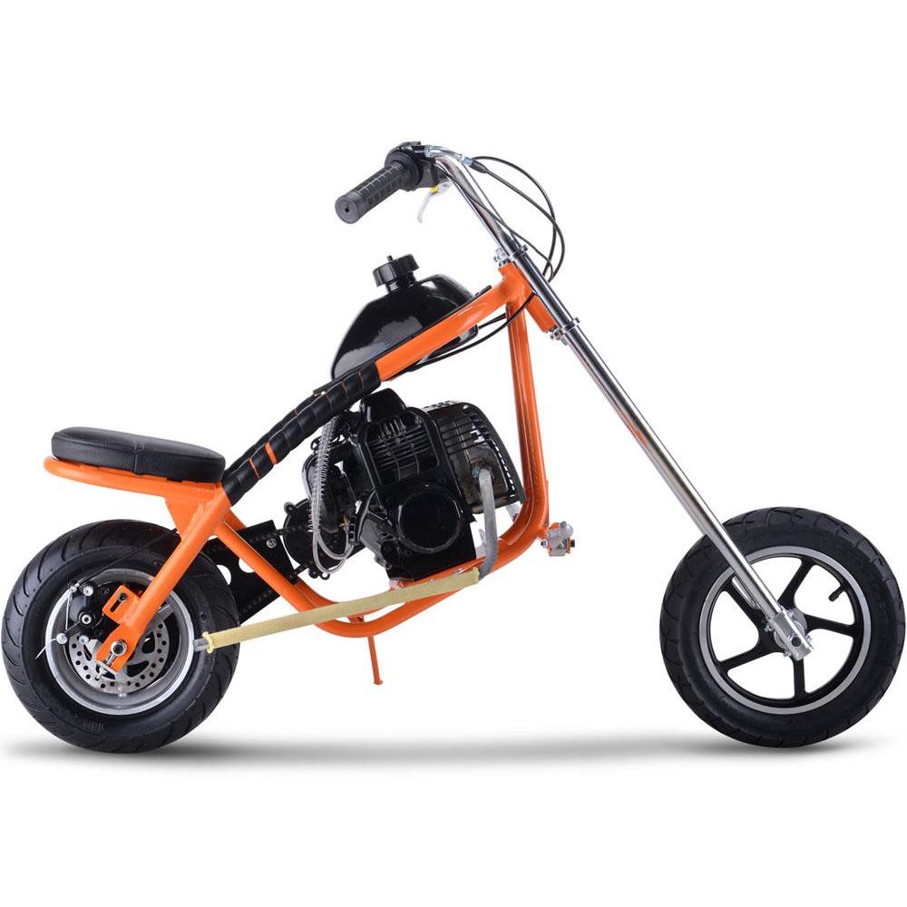 mototec 49cc gas mini chopper black