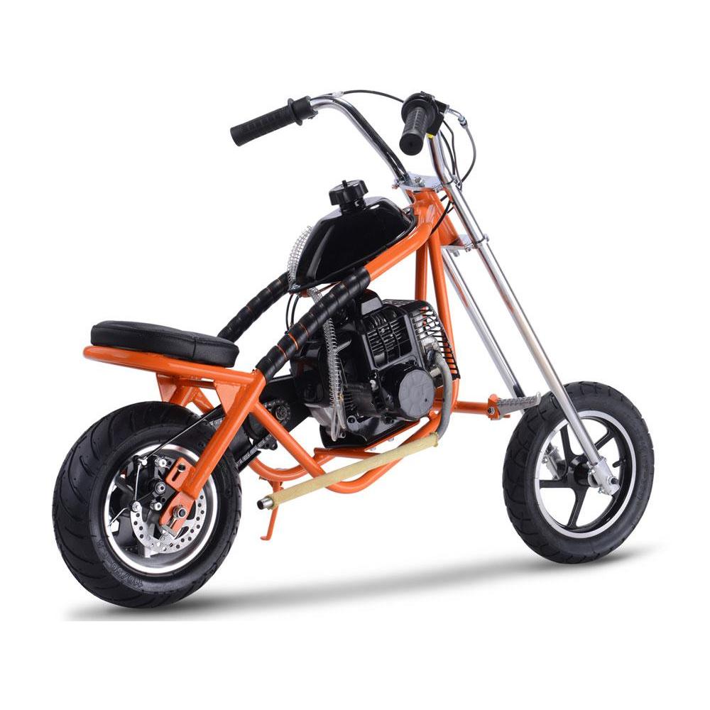 mototec gas mini chopper 49cc black