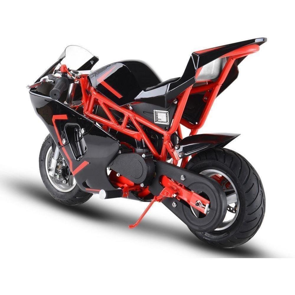 MotoTec GP 33cc 2-Stroke Gas Powered Pocket Bike - Ridetique