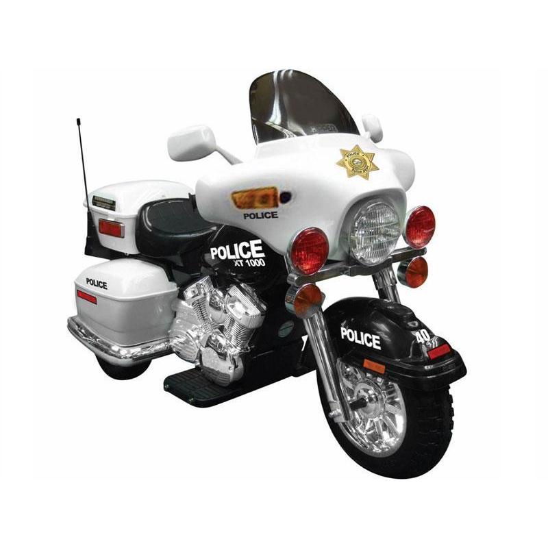 NPL Patrol H. Police 12v Kids Electric Motorcycle - Ridetique