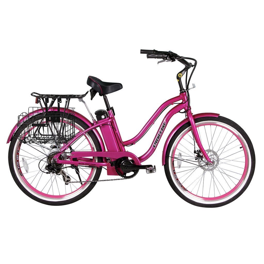 electric bike pink