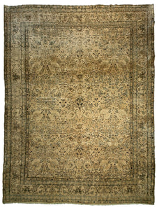 Antique Persian Kerman Rug <br> 8' 6" x 11' 6"