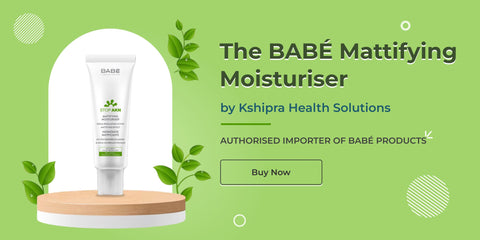 BABE face moisturizer for oily skin - dermatologist recommended