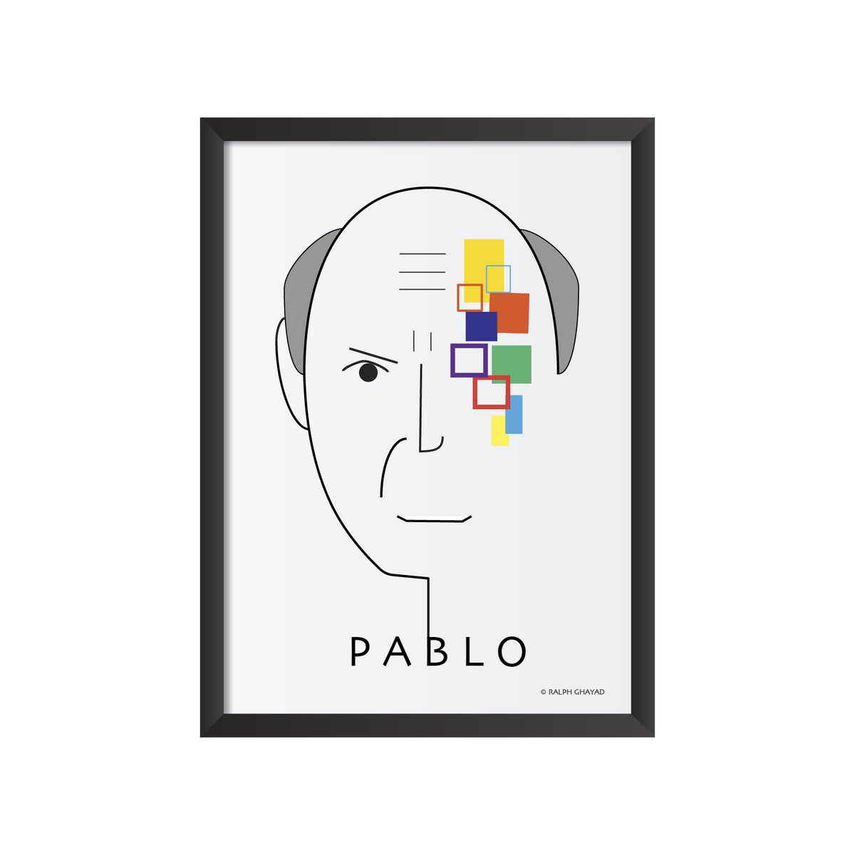 Pablo Picasso Art Frame | Modern Artwork | WAFFF Studios