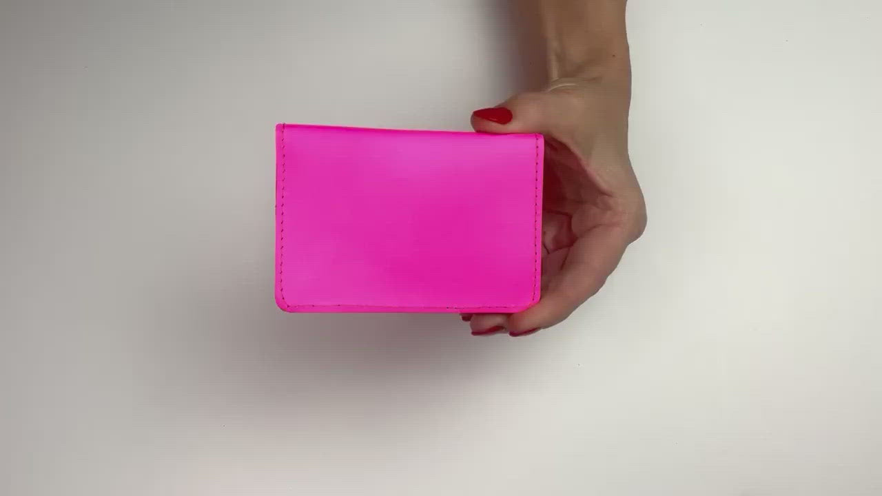 neon card case