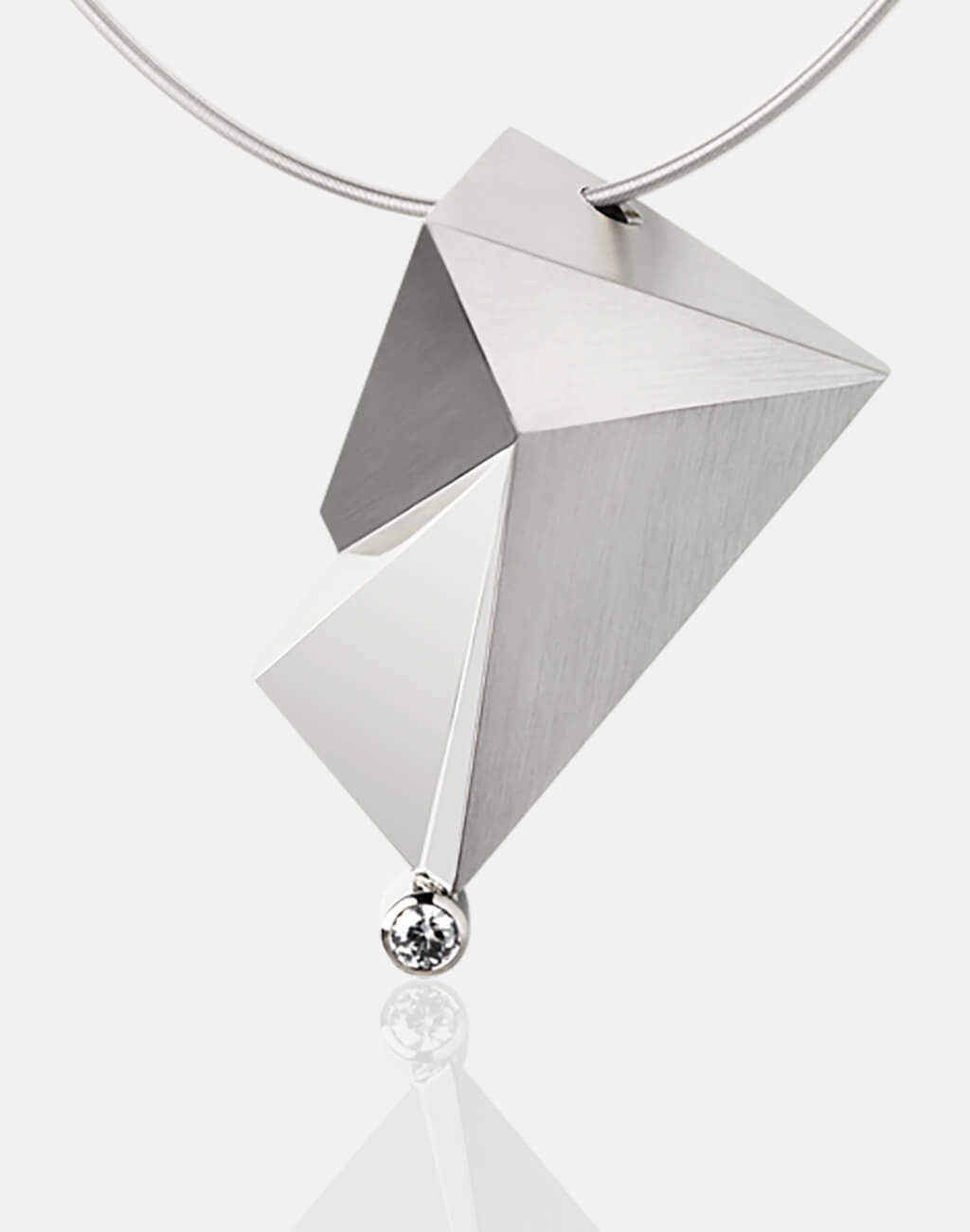 Cyllene | Collier, Kettenanhänger, Kette, 950/- Platin, Brillant, Diamant | necklace, pendant, 950/- platinum, diamond | SYNO-Schmuck.com