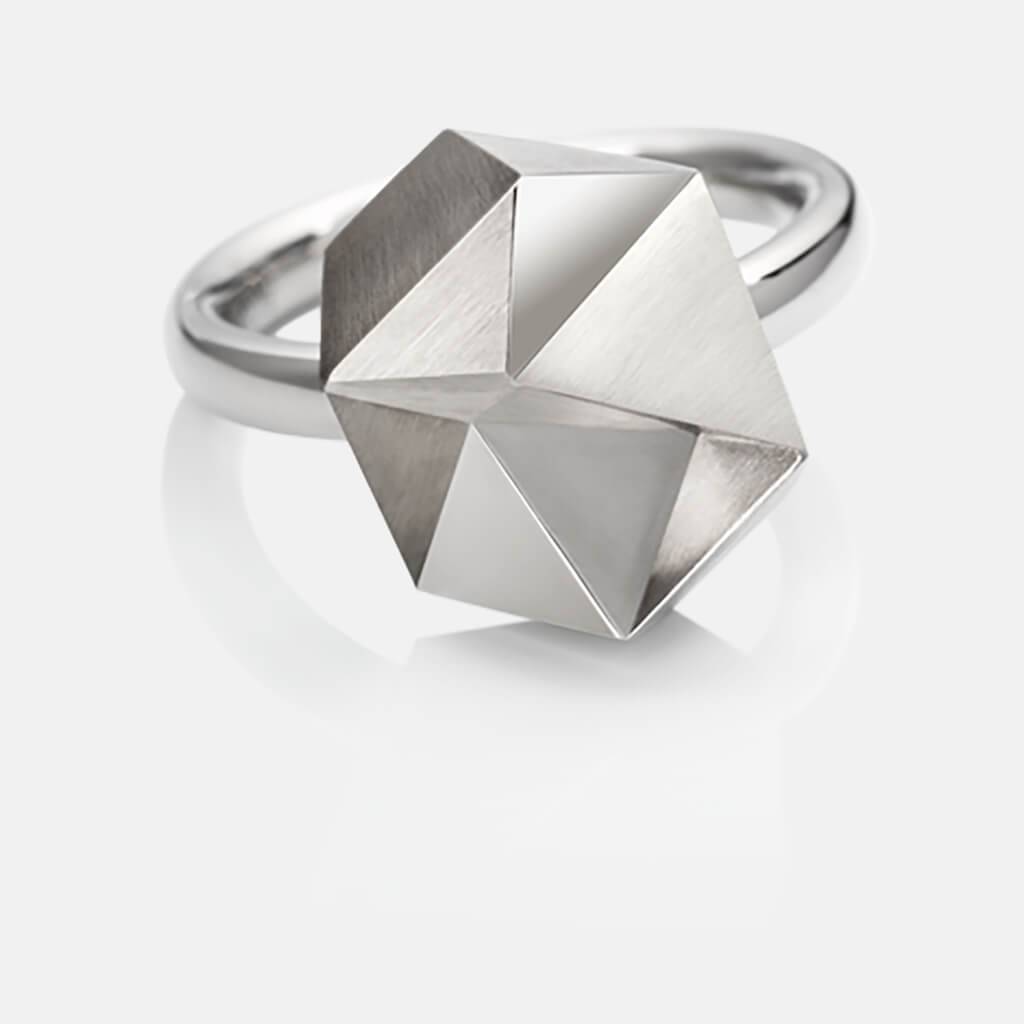 Tectone | Ring, 950/- Platin | ring, 950/- platinum | SYNO-Schmuck.com