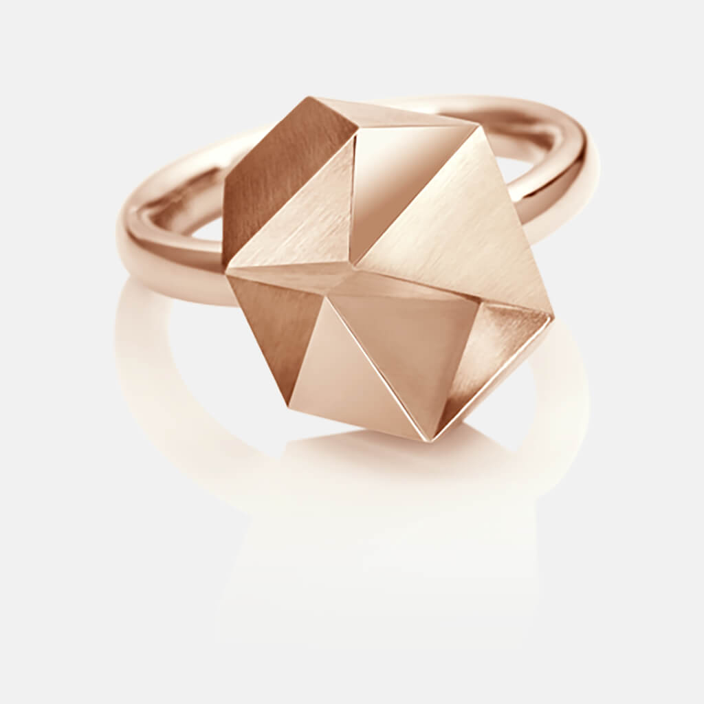Tectone | Ring 750/- Rosegold, Brillanten, Diamanten | ring 18kt rose gold, diamonds | SYNO-Schmuck.com