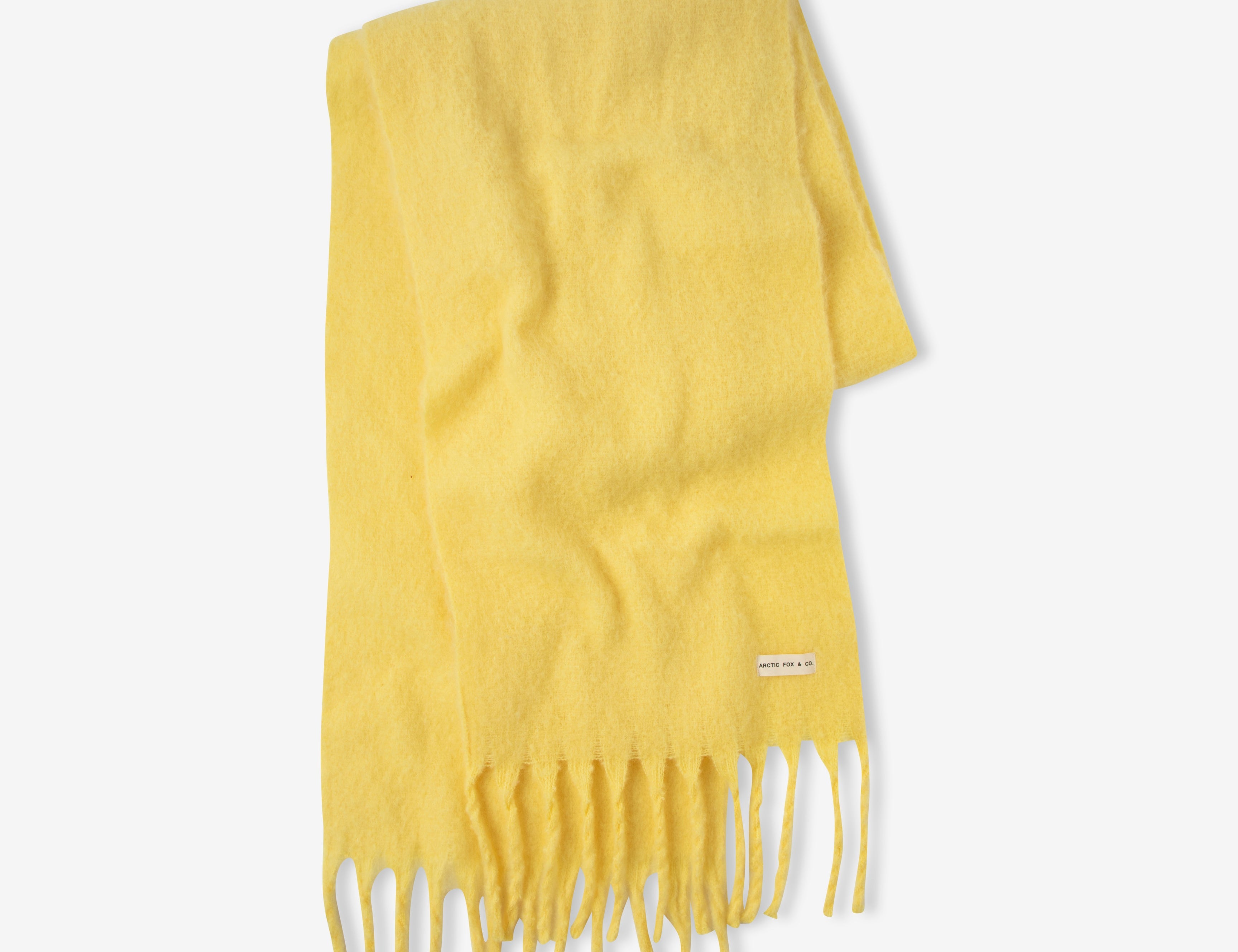 Curate - Arctic Fox & Co. The Reykjavik Scarf - Sustainable Fashion Polar White