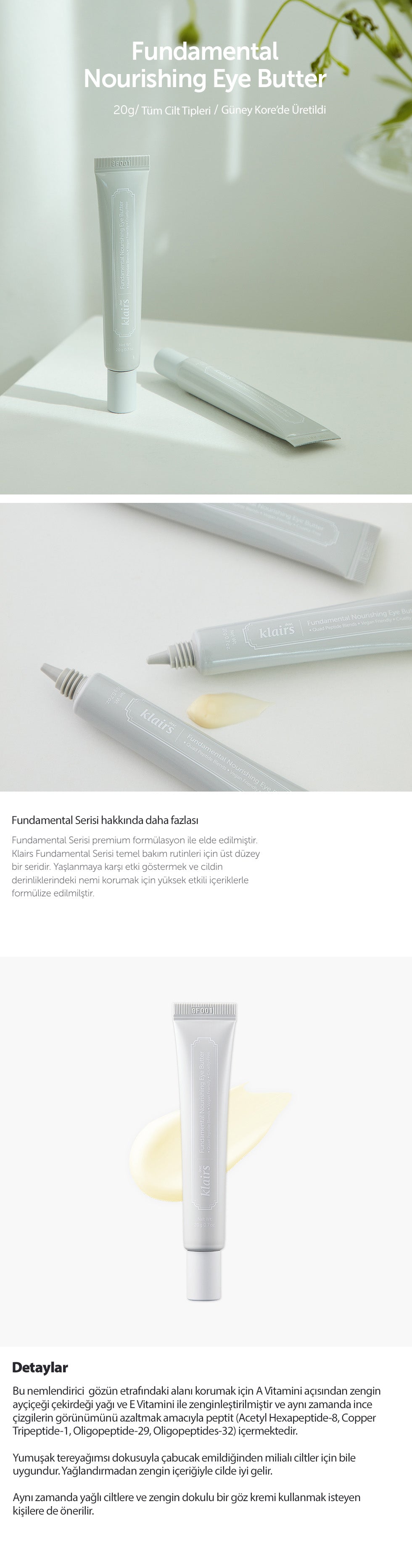 [Klairs] Fundamental Nourishing Eye Butter TR-1