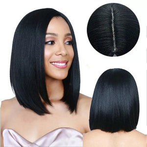 Wigs Human Hair Pre Plucked With Baby Hair Glueless Lace Closure Wigs Brazilian Human Hair Wigs For Black Women Synthetic - FrenzyAfricanFashion.com