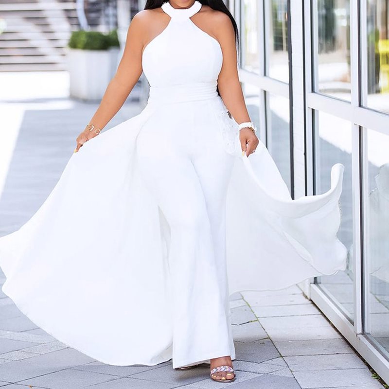 white jumpsuit women