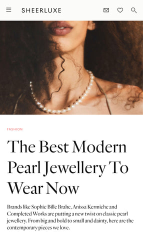The Best Modern Pearl Jewelry to Wear Now