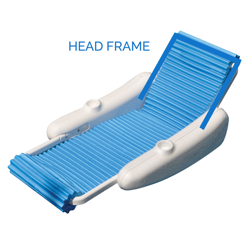 padded floating pool lounger