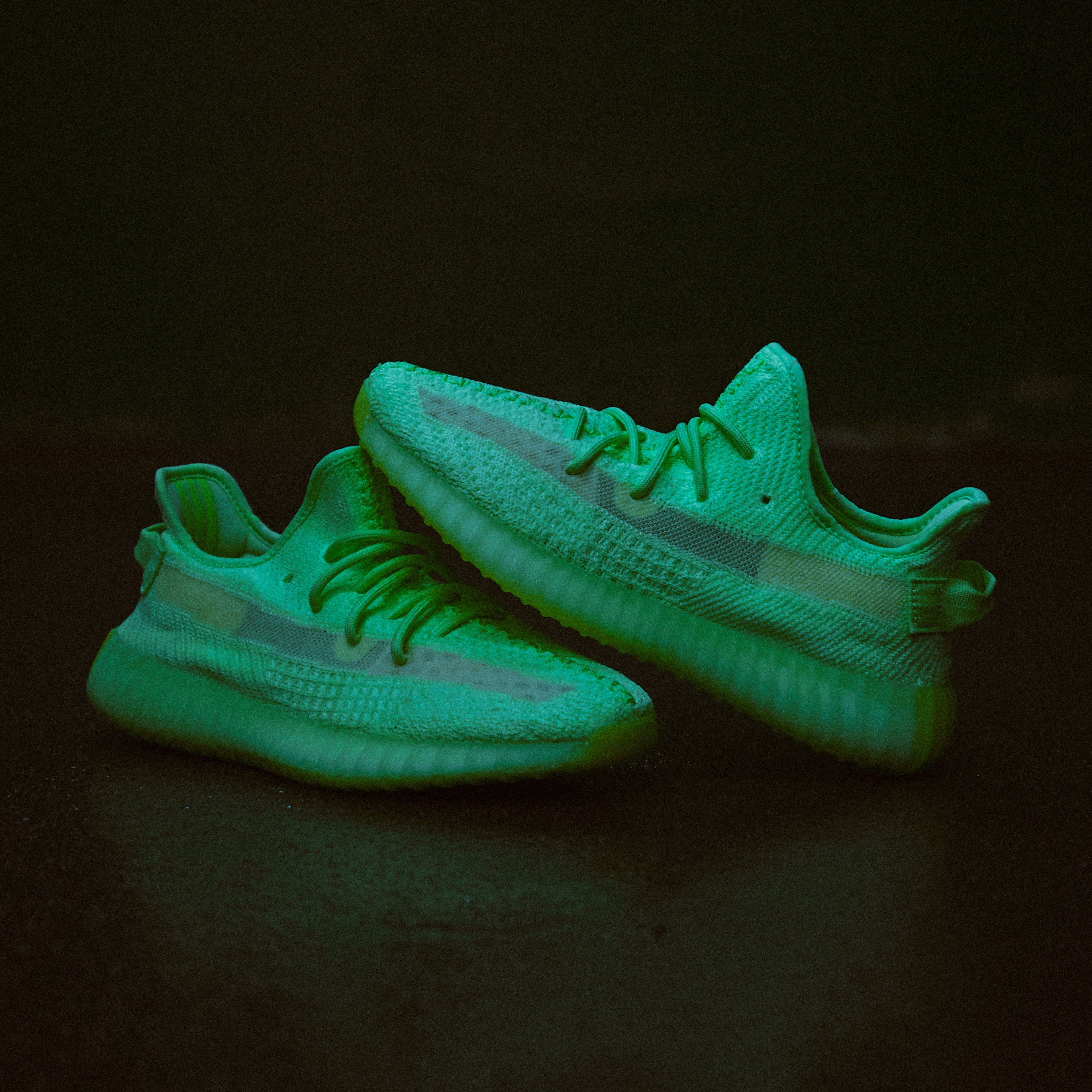 yeezy boost 350 vert fluo