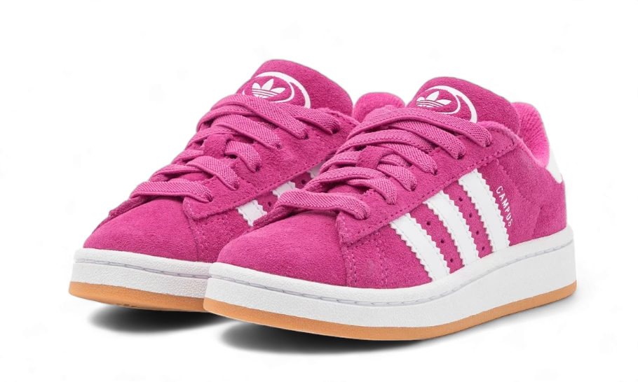 Campus 00s J (GS), adidas Originals, Footwear, semi lucid fuchsia/ftwr white/gum 2, taille: 36 - IG9156