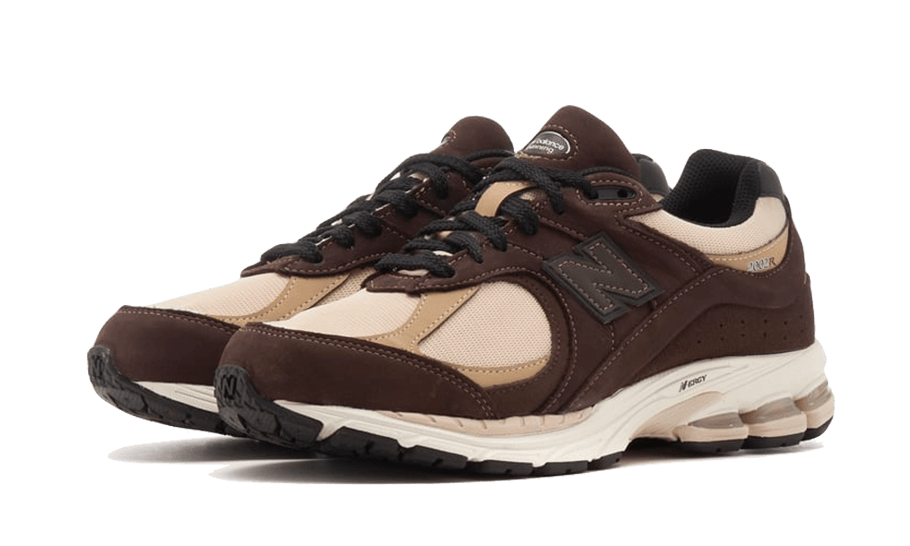 New Balance Men's 2002RX in Brown/Beige Leather - M2002RXQ