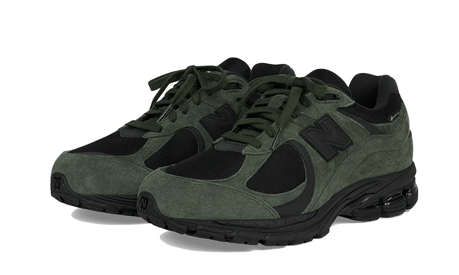 New Balance Hombre JJJJound x NB 2002R GORE-TEX® en Verde/Negro, Leather, Talla 40 - M2002RXY