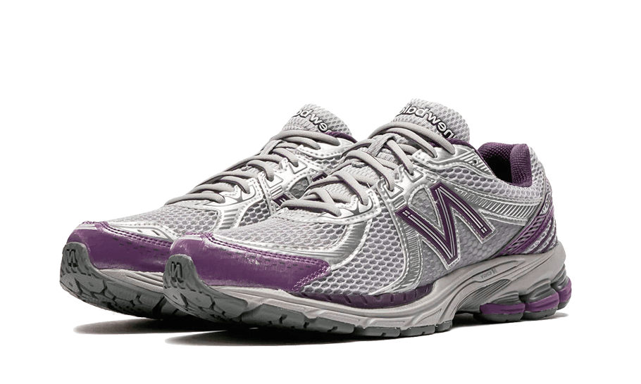 New Balance Homens 860v2 in Cinza, Synthetic - ML860PP2
