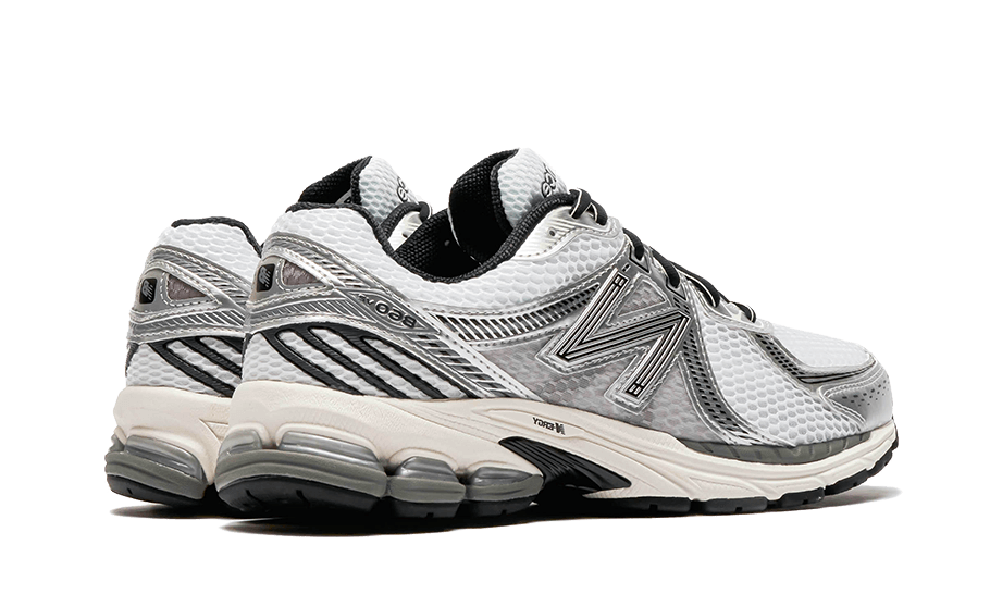 New Balance Hombre 860v2 en Blanca/Gris, Synthetic, Talla 40 - ML860GB2