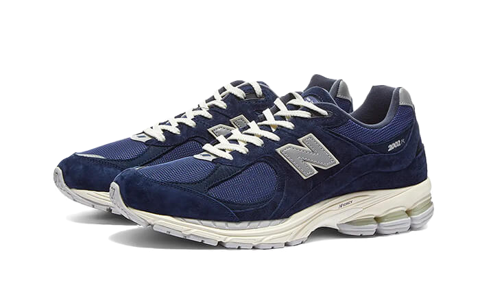 New Balance Hombre 2002R in Azul, Suede/Mesh, Talla 40.5 - M2002RHL