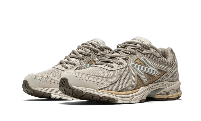 New Balance Homens 860V2 in Cinza, Synthetic - ML860KS2