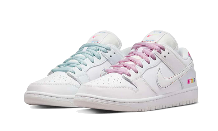 Nike SB Dunk Low Pro Be True-skatersko - hvid - DR4876-100