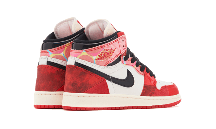 Jordan Brand Air Jordan 1 Retro High OG 'Spider-Man Across the Spider-Verse' (Preschool) Red  - DV1749-601