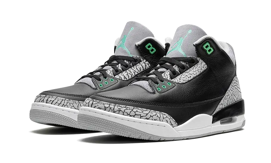 Air Jordan 3 Retro Green Glow - DM0967-031