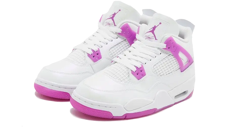 Air Jordan 4 Retro Edge GS White/Hyper Violet - FQ1314-151