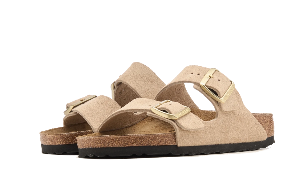 Birkenstock Arizona Suède Regular Sandcastle