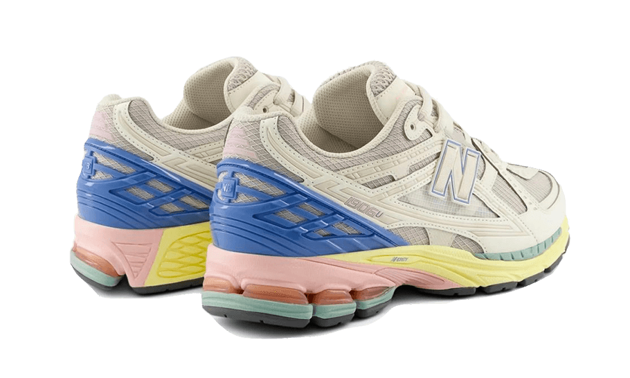 New Balance Men's 1906N in Beige/Blue/Pink Suede/Mesh - M1906NC