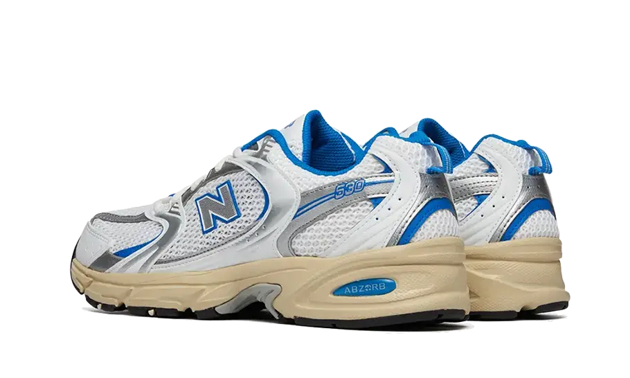 New Balance Unisex 530 - White/Blue - MR530EA