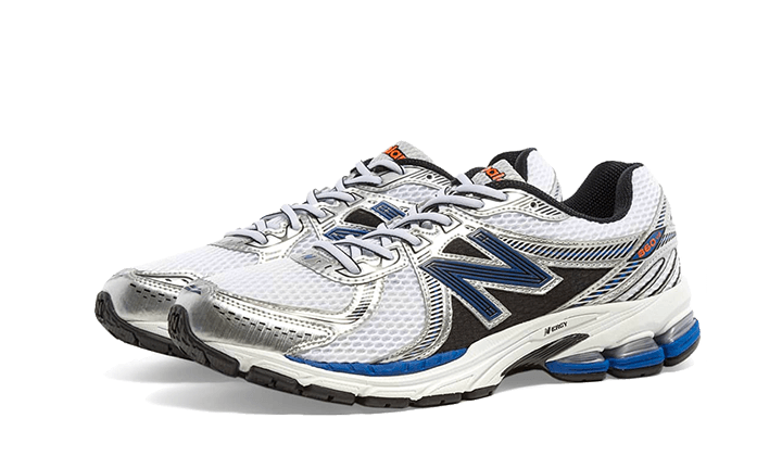 New Balance Homem 860V2 in Azul, Synthetic - ML860XB