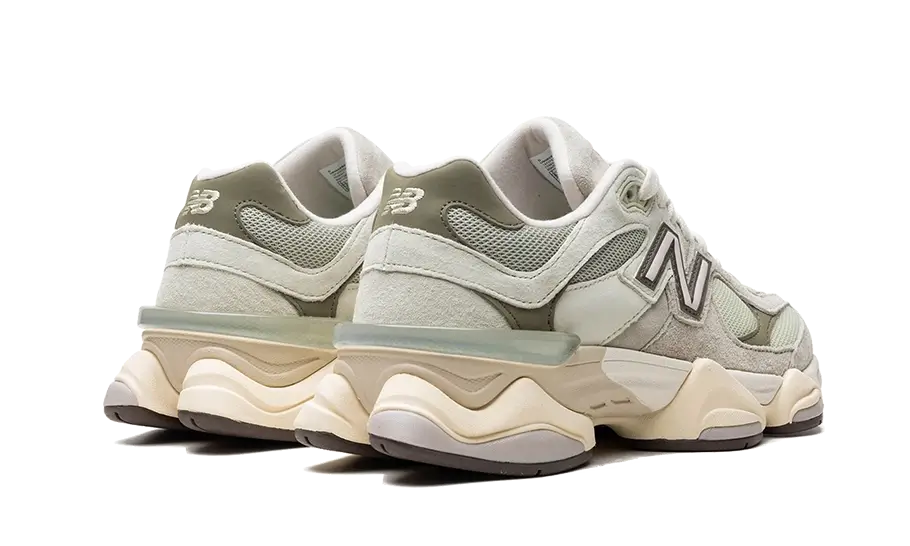 New Balance Unisex 9060 in Grün, Suede/Mesh - U9060EEC