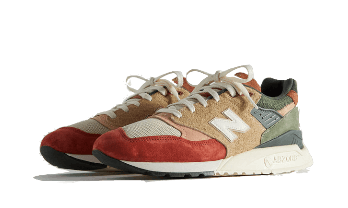 New Balance Unisex Kith x MADE in USA 998 in Bege, Leather - U998KH1