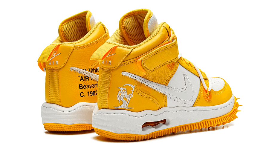 Nike Air Force 1 Mid SP Off-White Varsity Maize - DR0500-101