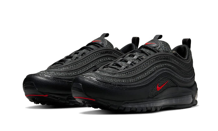 Nike Men's Air Max 97 NB Sneakers in Black/Red/White - DV3486-001