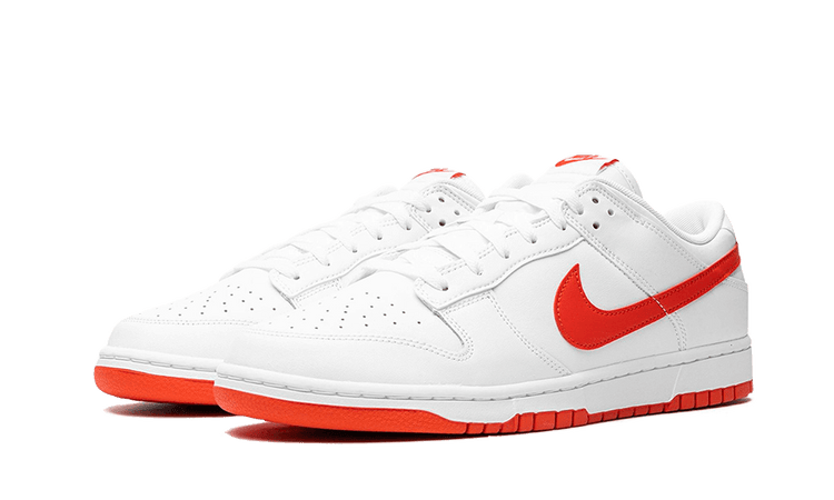 Nike Dunk Low Retro White Picante Red