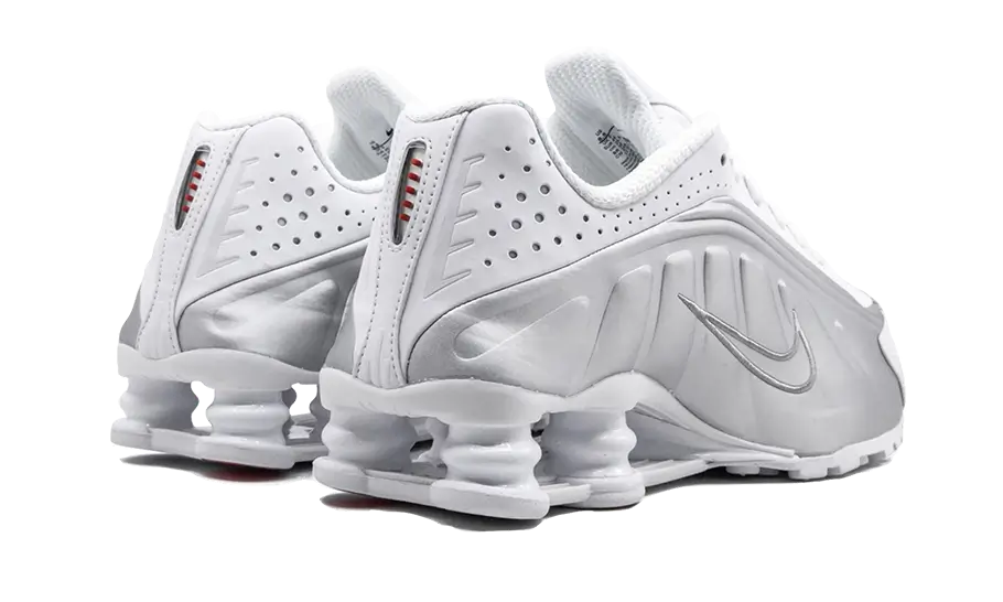 Nike Shox R4 White Metallic (W) - AR3565-101