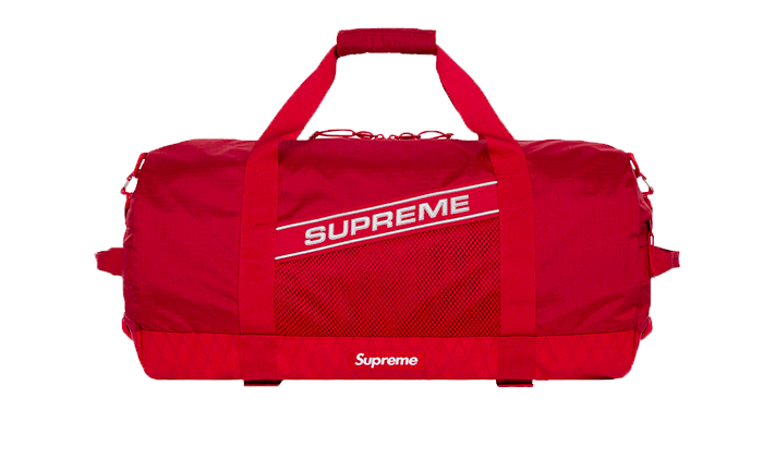 red supreme bag