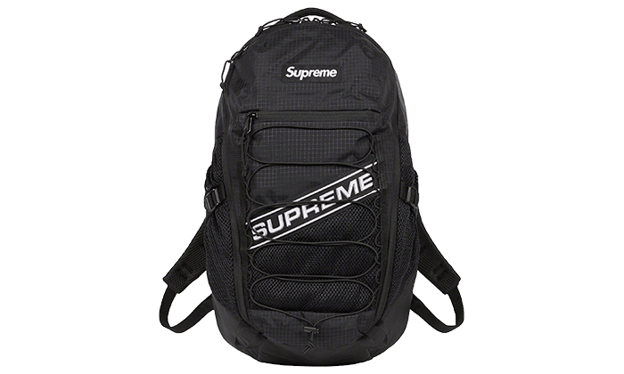 Supreme Logo Backpack Black (FW23)