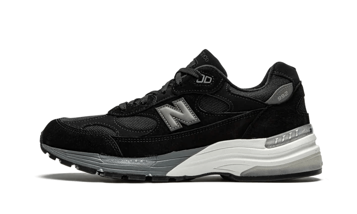 new balance 992 black black