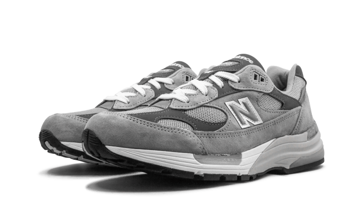 Uomo New Balance Made in US 992 - Grey/White, Grey/White - M992GR